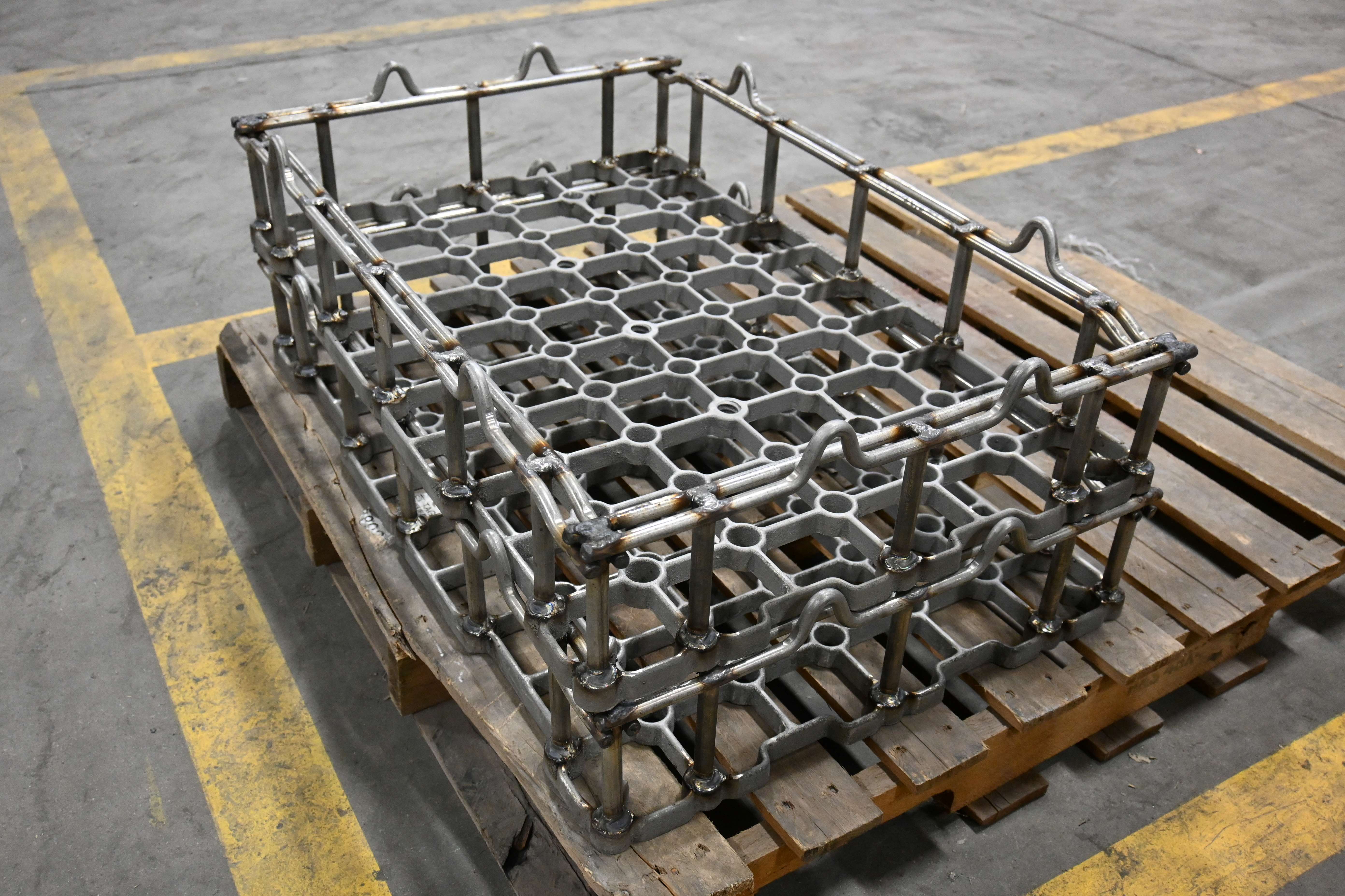 Heat Treatment Rod Framed Baskets