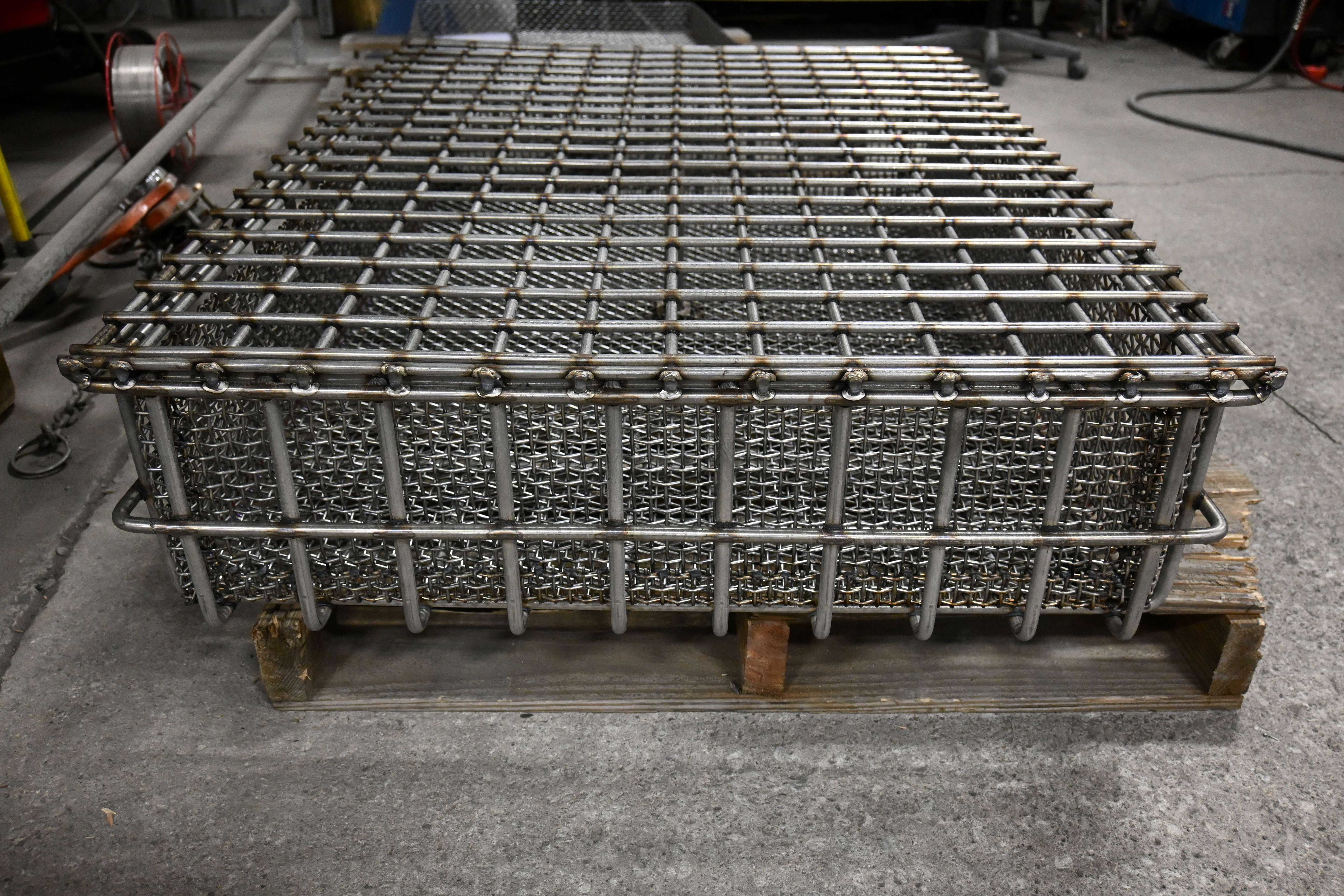 Heat Treatment Rod Framed Baskets